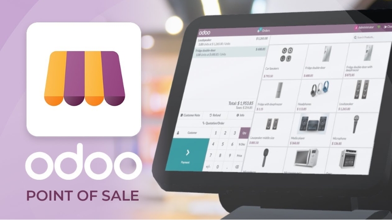 Phần mềm quản lý Odoo