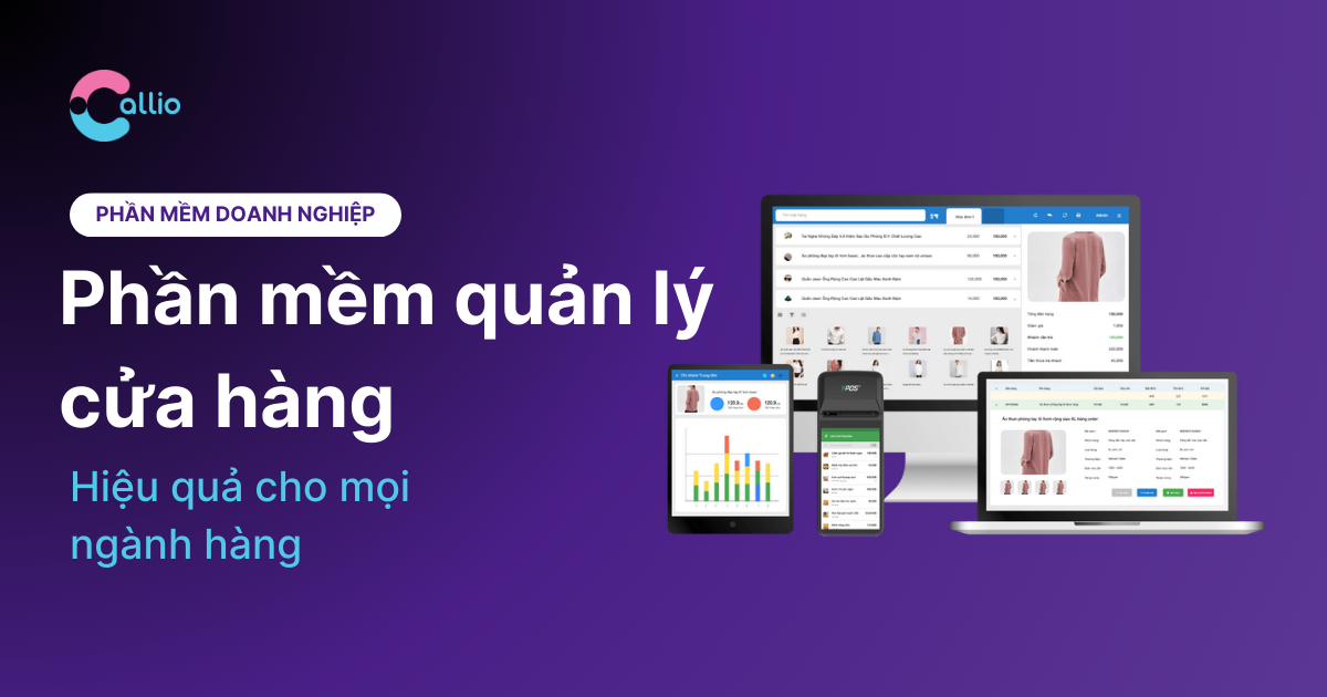 Phần mềm quản lý cửa hàng