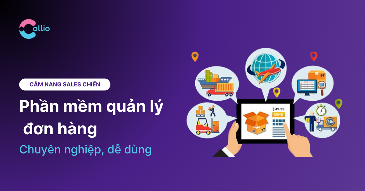 phần mềm quản lý đơn hàng