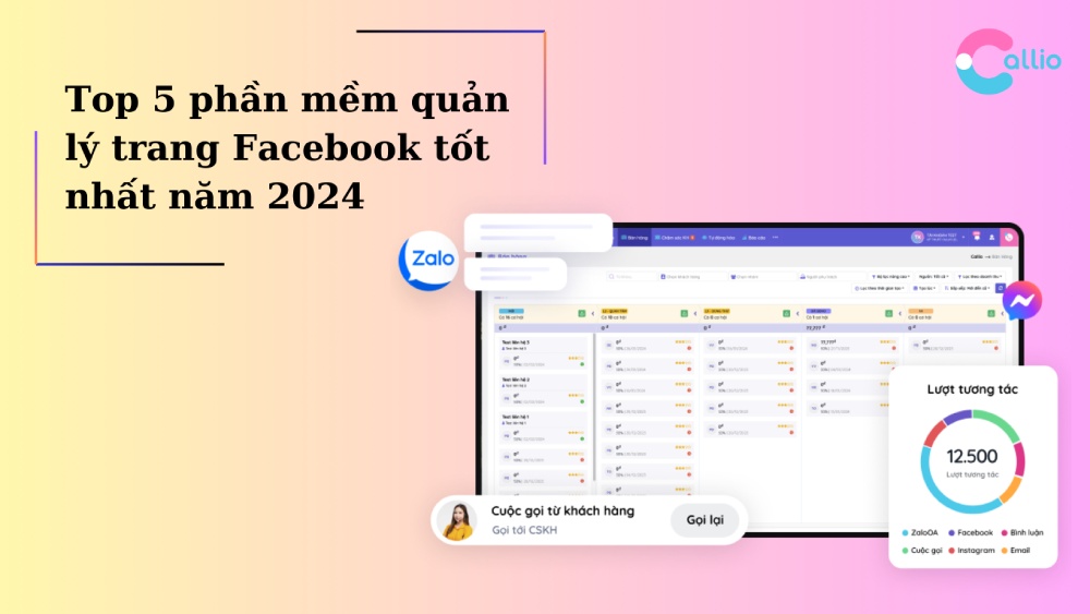 Top 5 phần mềm quản lý trang Facebook tốt nhất năm 2024