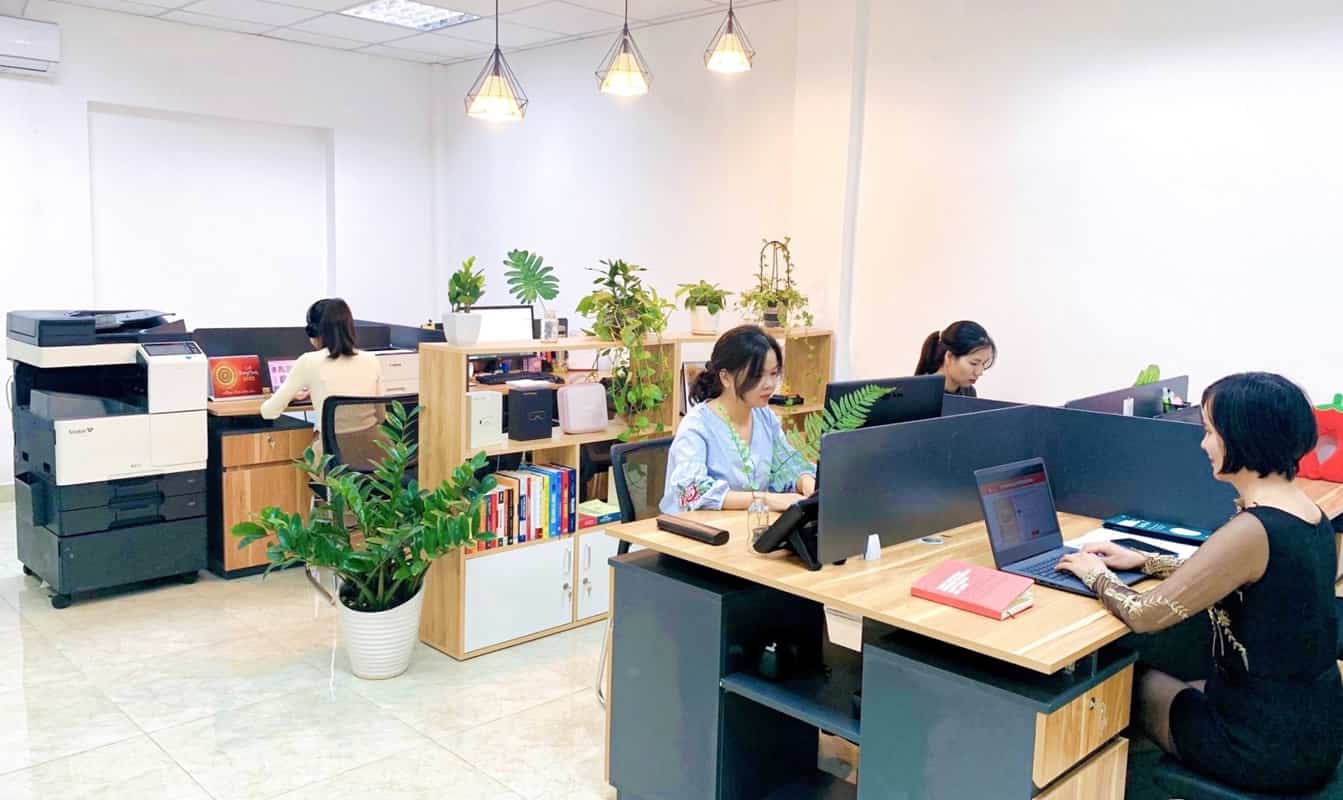 Môi trường làm việc nhân viên sale marketing 