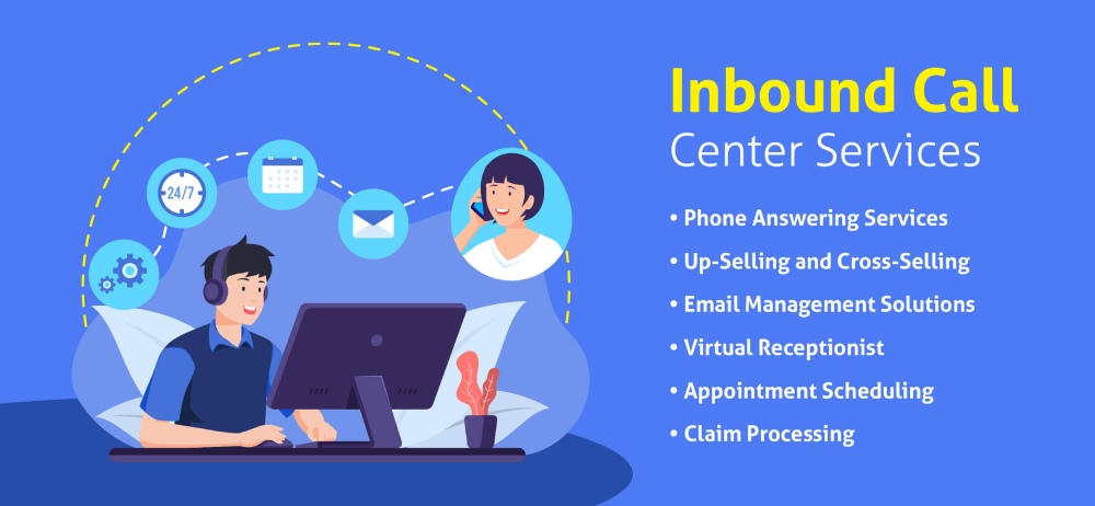 Inbound call center chủ yếu tập trung vào các cuộc gọi đến - được thực hiện bởi khách hàng