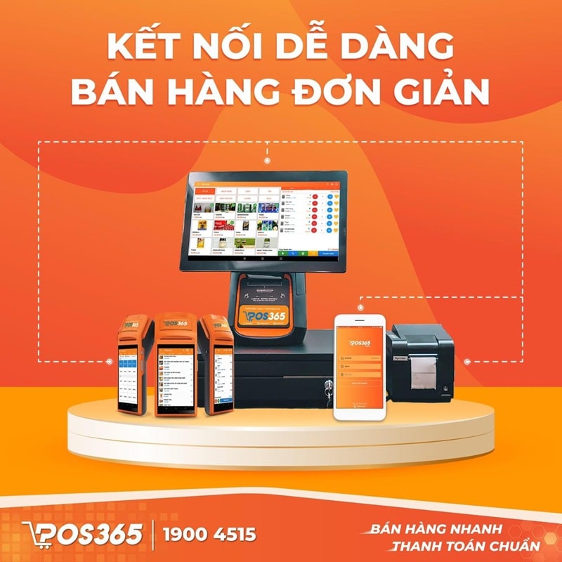 POS365 phần mềm quản lý bán hàng đa kênh phổ biến ngành F&B