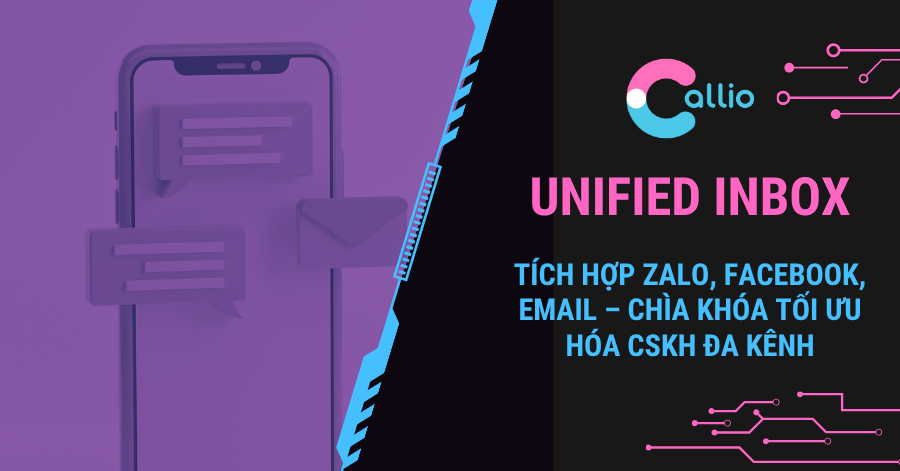 Unified Inbox (Hộp Thư Hợp Nhất): Tích Hợp Zalo, Facebook, Email – Chìa Khóa Tối Ưu Hóa CSKH Đa Kênh
